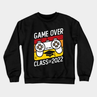 Game Over Class of 2022 Video Game Gamer Crewneck Sweatshirt